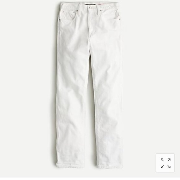 J. Crew x Point Sur Rigid straight leg jeans white AM240 26 - Picture 4 of 6